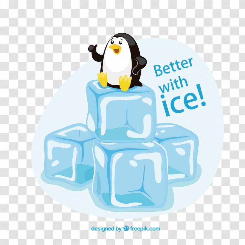 Ice Cube Clip Art - Technology - Vector And Penguins Transparent PNG