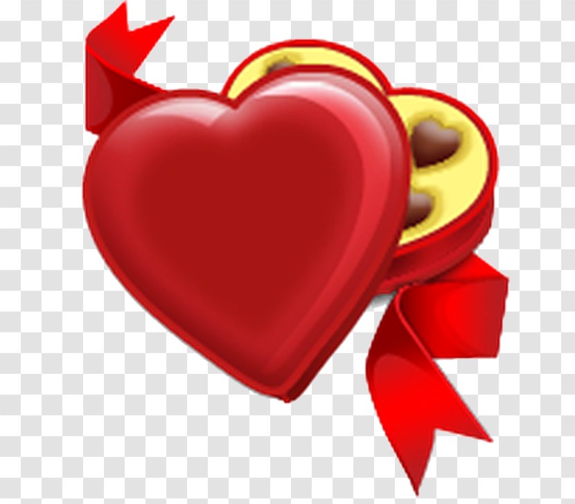 Valentine's Day Heart - Red - Valentines Menu Transparent PNG