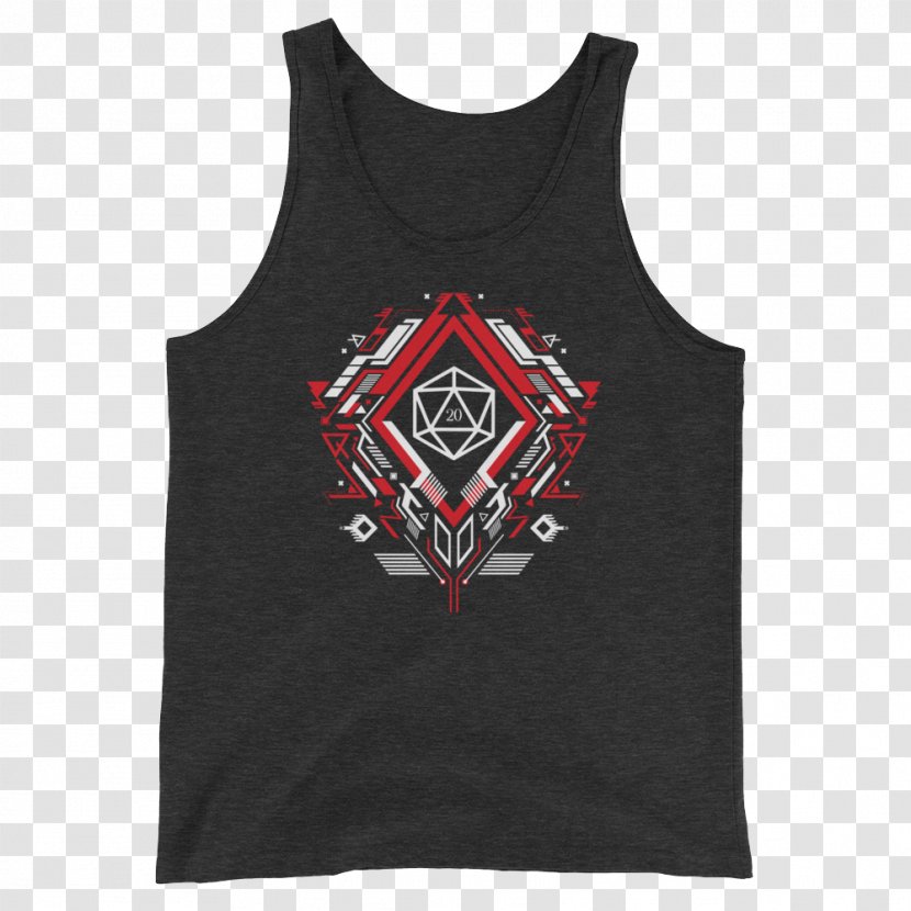 T-shirt Raglan Sleeve Gilets - Longsleeved Tshirt - D20 Dice Transparent PNG