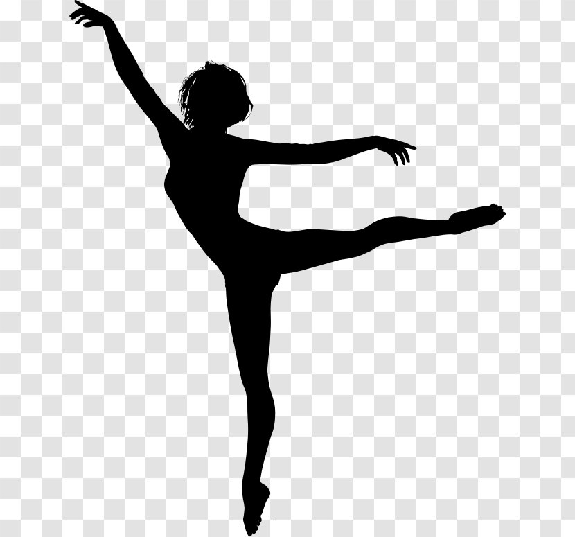 Ballet Dancer Silhouette - Tree - Dance Clipart Transparent PNG