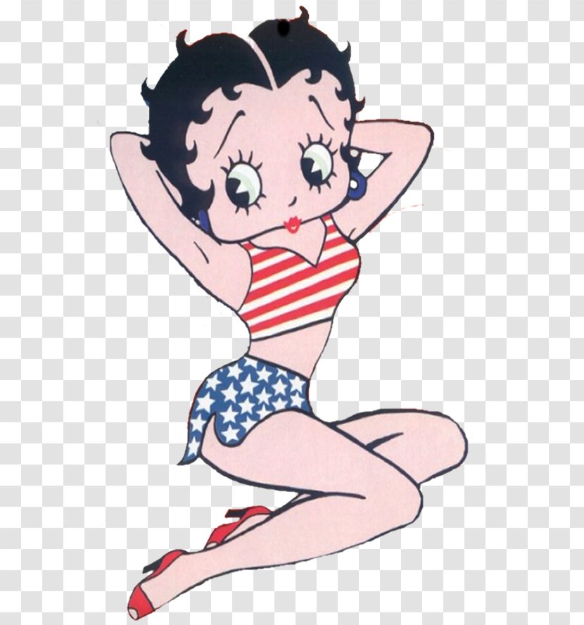 Betty Boop United States Cartoon Character - Watercolor Transparent PNG