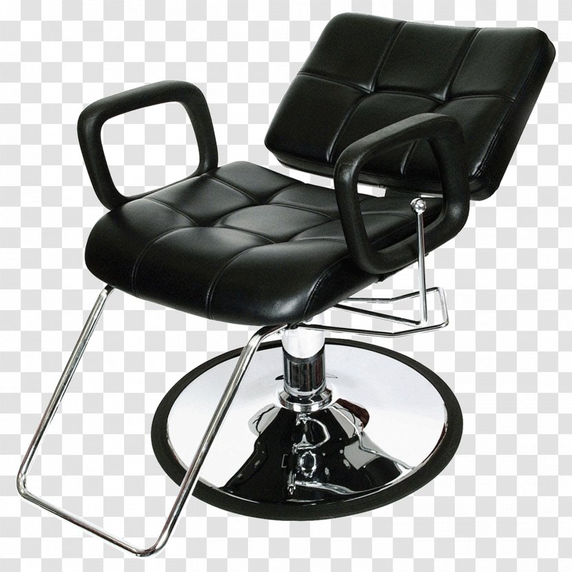 Barber Chair Recliner Furniture Bench - Foot Rests Transparent PNG