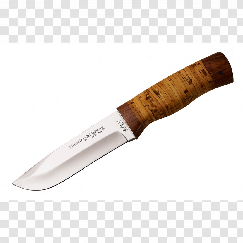 Pocketknife Kizlyar Blade - Hunting Knife Transparent PNG