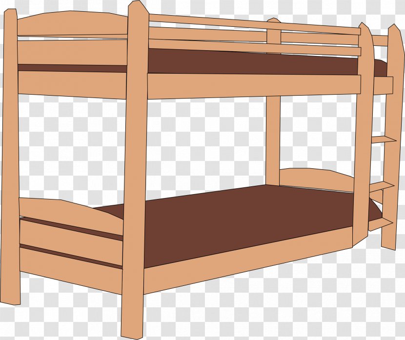 Bunk Bed Frame Clip Art - Room Transparent PNG