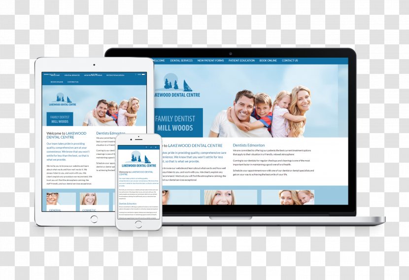 Computer Monitors Multimedia Display Advertising Web Page - Creative Plans For Dental Treatment Transparent PNG
