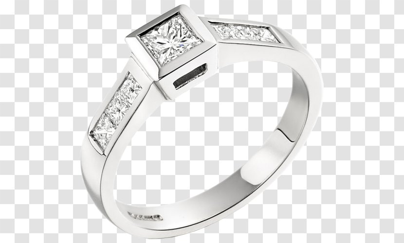Wedding Ring Silver Body Jewellery - Jewelry Transparent PNG