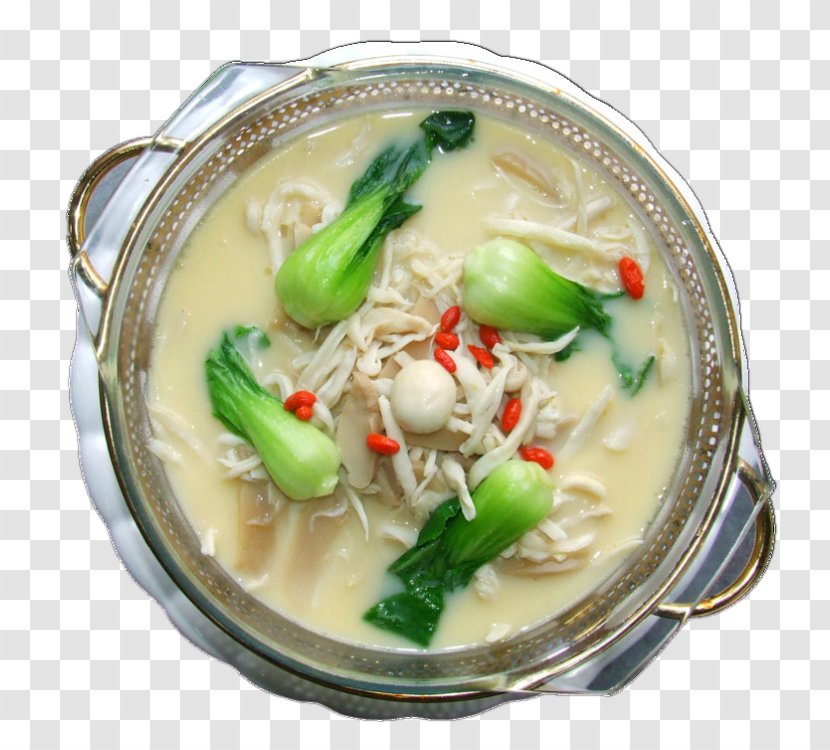Kal-guksu Canh Chua Misua 油菜 Tom Kha Kai - Food - Vegetable Transparent PNG