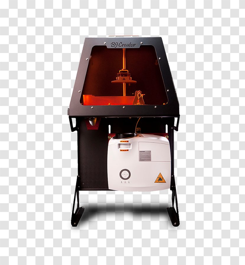 Stereolithography 3D Printing Digital Light Processing Printer - Cutting Machine Transparent PNG