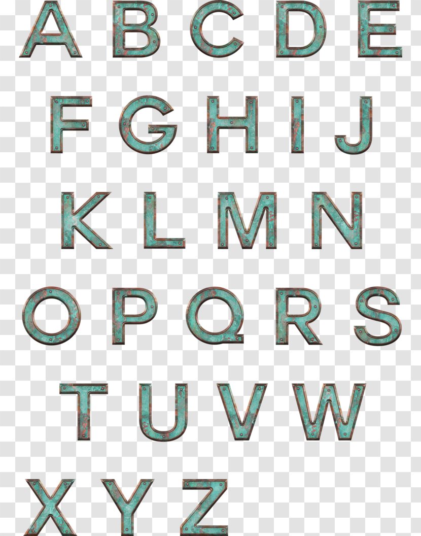 English Language Alphabet Letter M - Text - Realistic Copper Transparent PNG