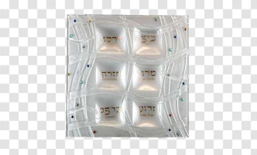 Plastic Metal Glass Passover Seder Plate Transparent PNG