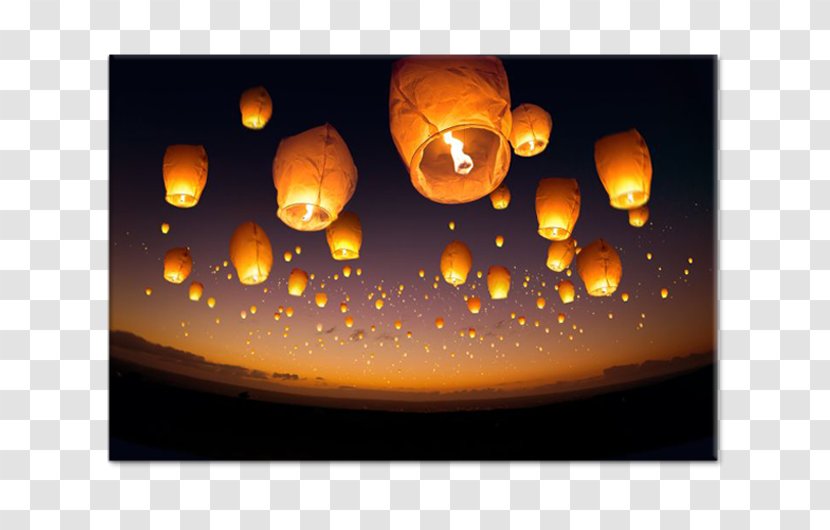 Light Pingxi District Sky Lantern Festival Paper - Chinese New Year Transparent PNG