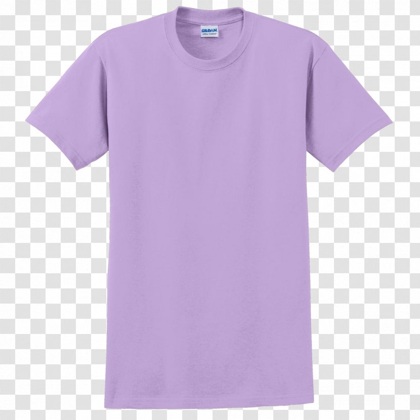Long-sleeved T-shirt Gildan Activewear - Neck Transparent PNG