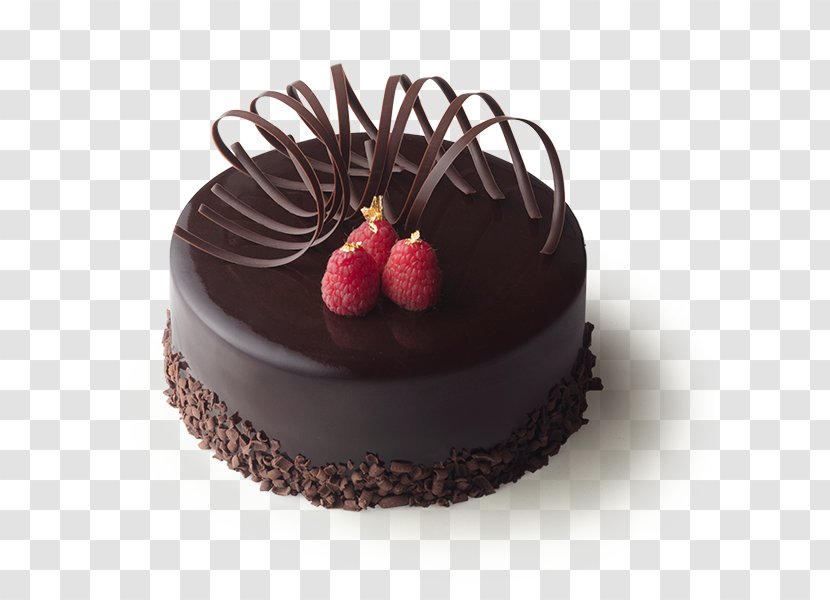Chocolate Cake Mousse Brownie Sachertorte Ganache - Truffle Transparent PNG