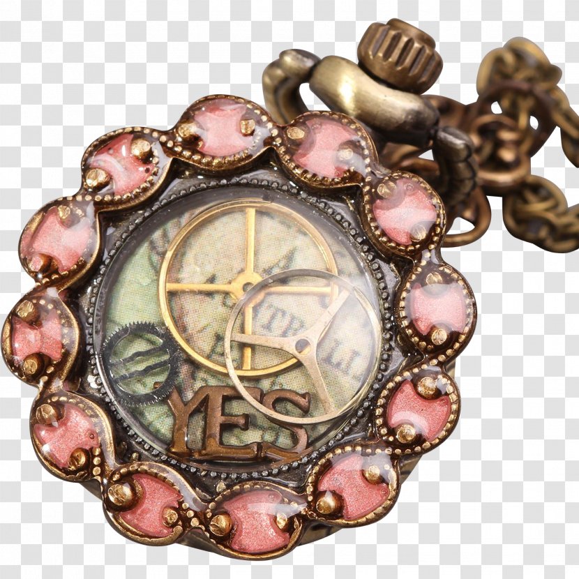 Locket Pocket Watch Charms & Pendants Necklace Transparent PNG