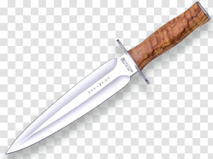 Bowie Knife Hunting & Survival Knives Blade Dagger - Cold Weapon Transparent PNG
