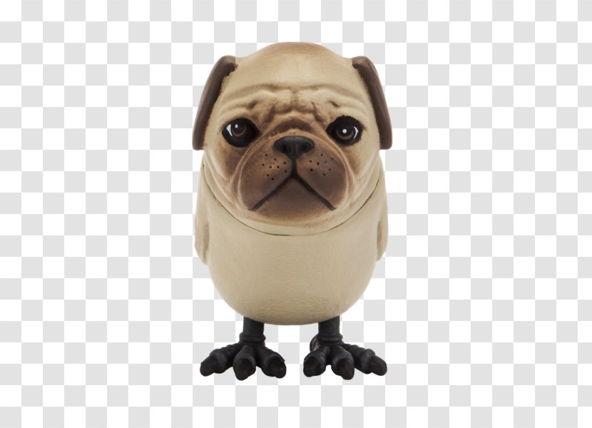 Pug Designer Toy Action & Figures Companion Dog Transparent PNG