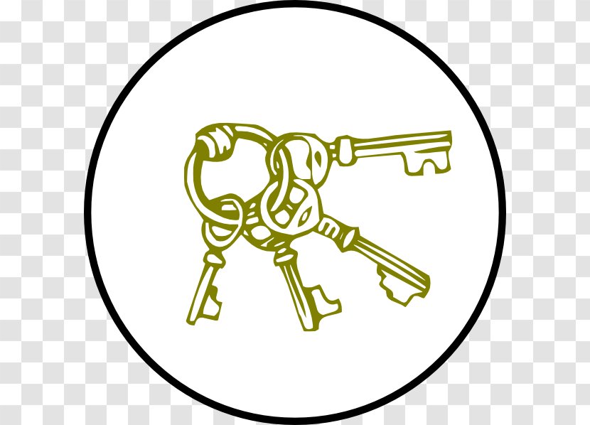 Key Chains Download Clip Art - Line - Keys Vector Transparent PNG