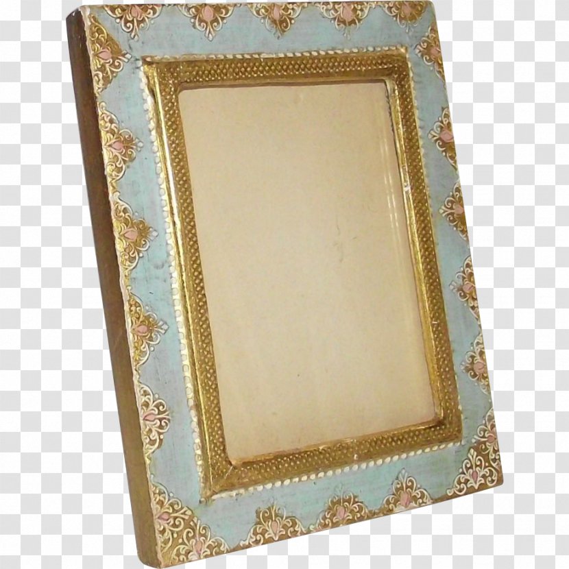 Picture Frames June Cleaver Gold Child - Honour Thy Father And Mother - Hand-painted Transparent PNG