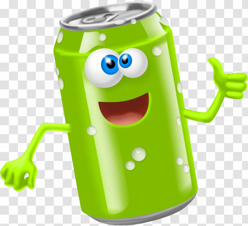 Fizzy Drinks Smiley Emoticon Beverage Can Clip Art - Tin - Soda Transparent PNG