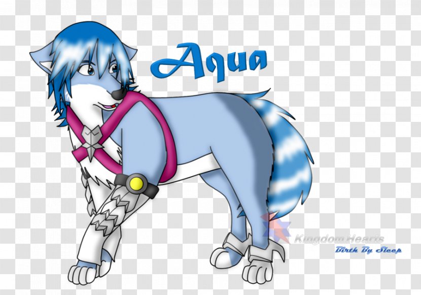 Cat Dog Kingdom Hearts Birth By Sleep Wolves Of The World Aqua - Silhouette Transparent PNG