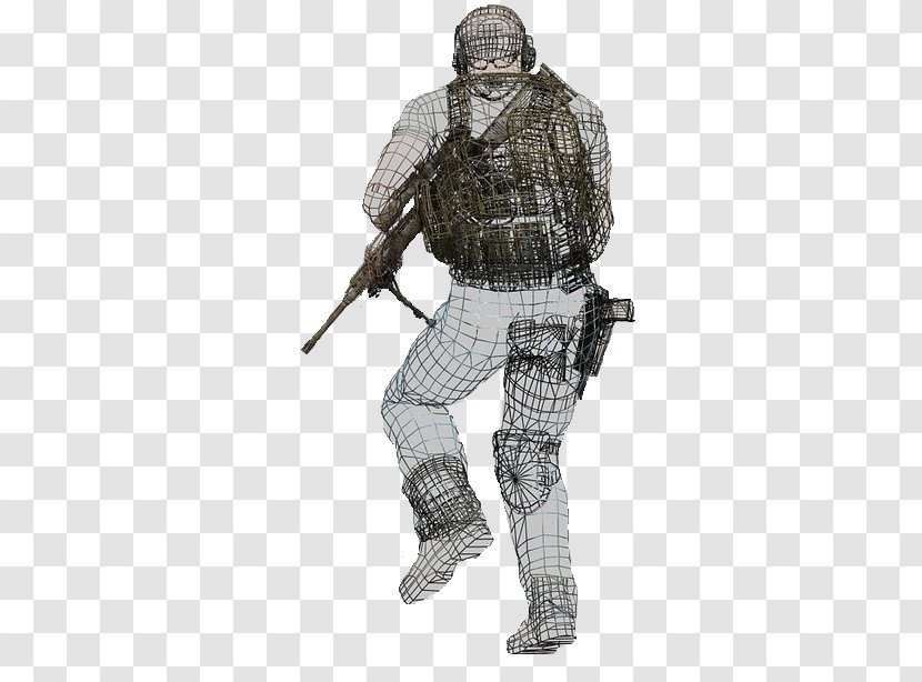 Formula 1 Infantry Weapon Costume Design Soldier - Model - Mercenary Transparent PNG