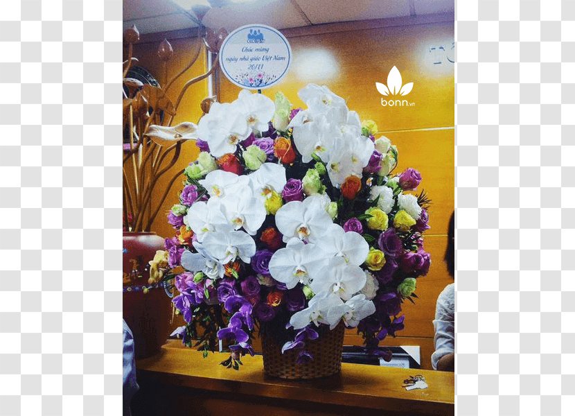 1989 Florist Cut Flowers Floristry Floral Design - Chuc Mung Nam Moi Transparent PNG