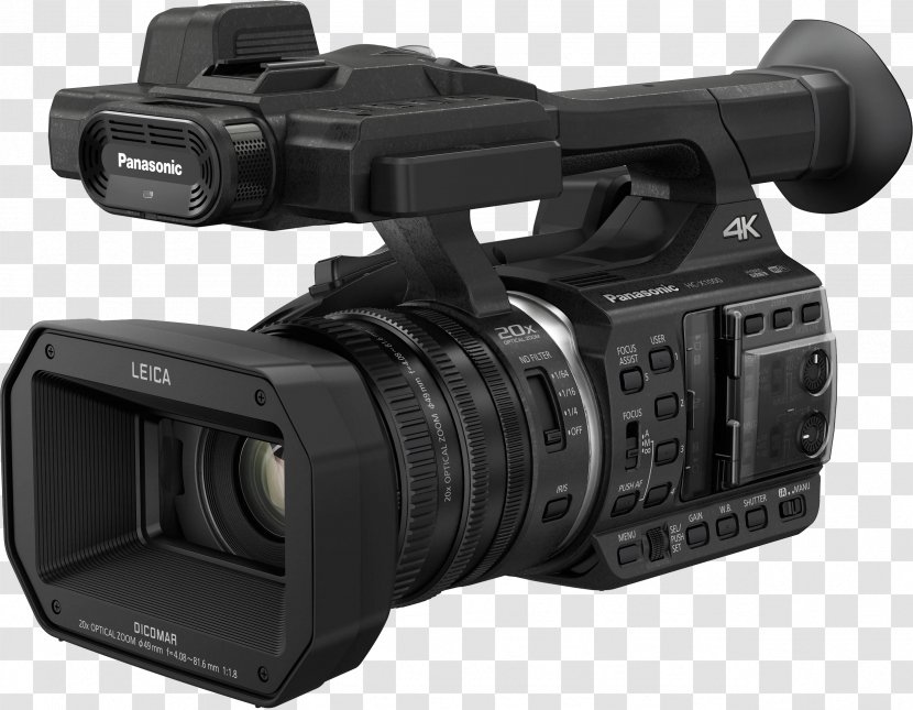 Panasonic Video Cameras 4K Resolution Ultra-high-definition Television - Camera Accessory Transparent PNG