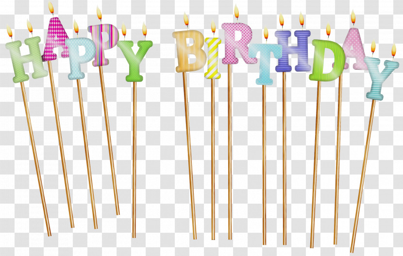 Birthday Candle Transparent PNG