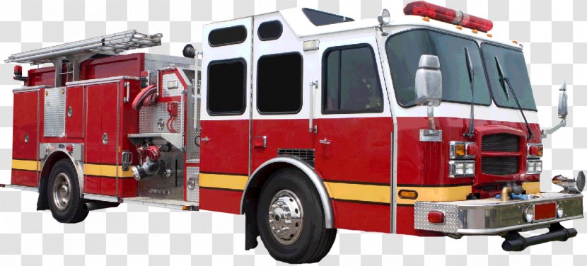 Fire Engine Car Department Truck - Rescue Transparent PNG