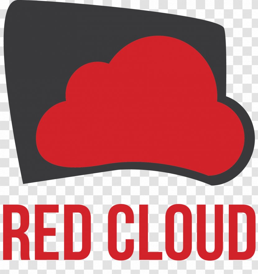 Cloud Computing Paper Logo Company - Red Clouds Transparent PNG