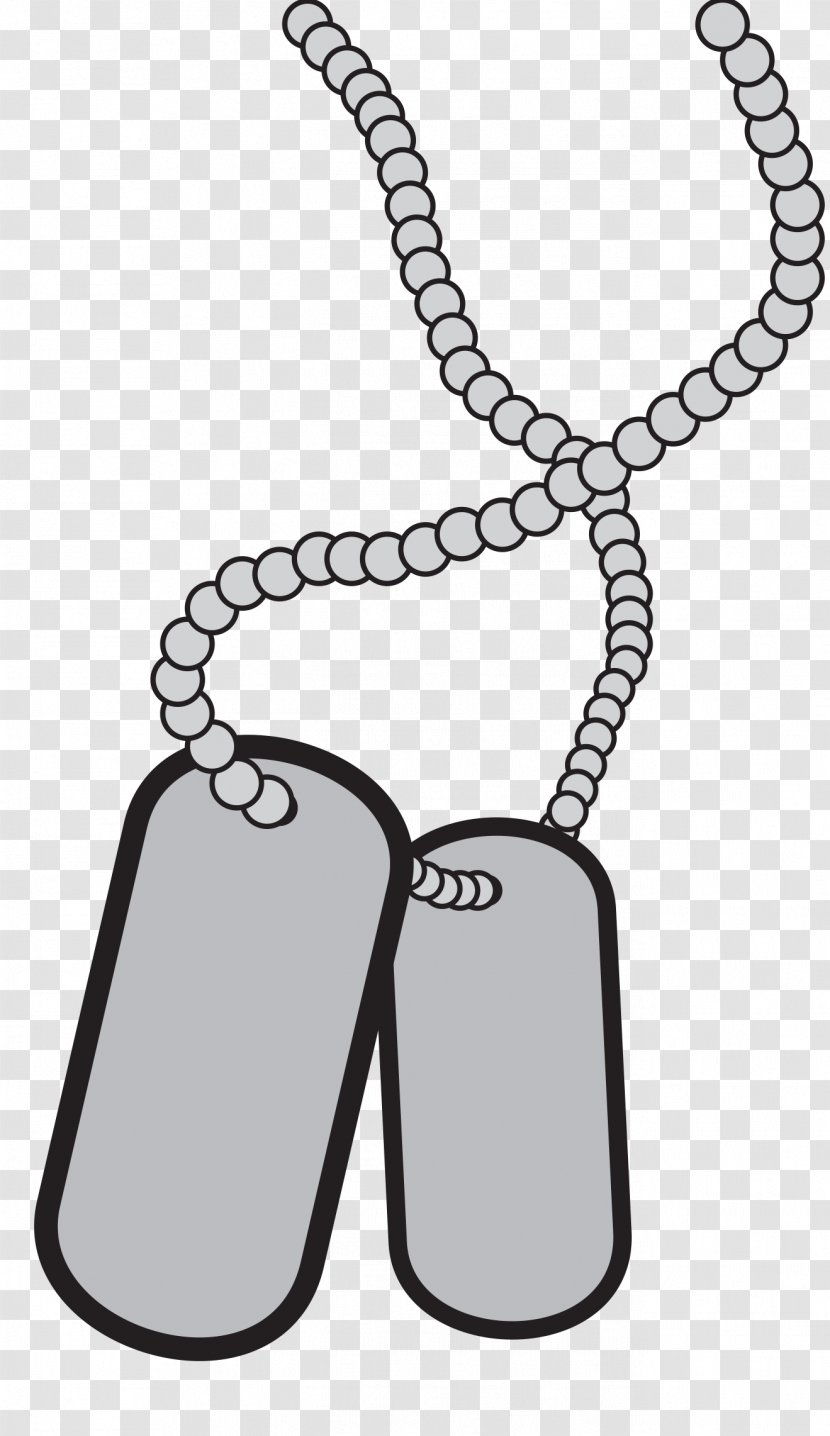 Dog Tag Military Soldier Clip Art - Army - Free Transparent PNG