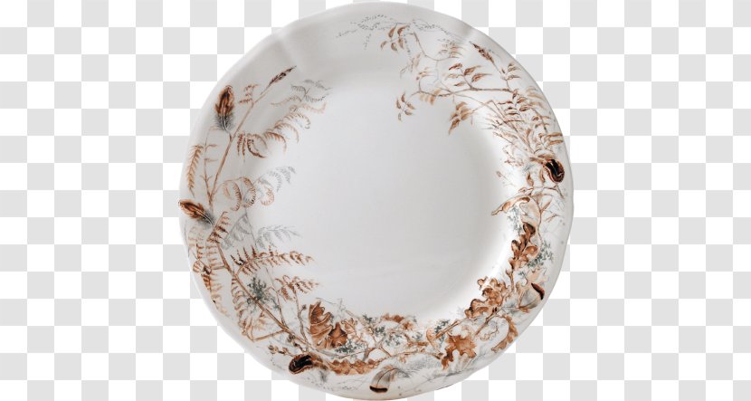 Plate Faïencerie De Gien Dessert - Porcelain Transparent PNG