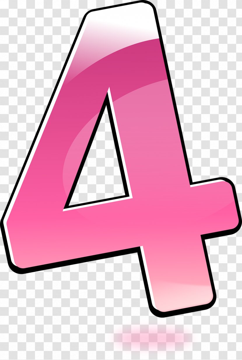 Number Clip Art - 5 Transparent PNG