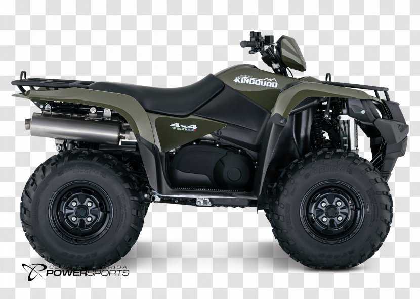 Suzuki All-terrain Vehicle Motorcycle Power Steering - Fourwheel Drive - Wheels Atv Transparent PNG