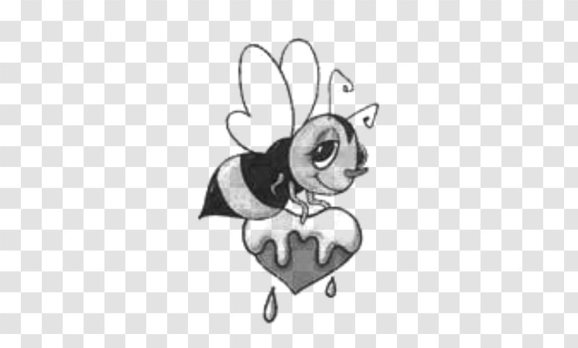 Bumblebee Tattoo Honey Bee Idea - Flower Transparent PNG
