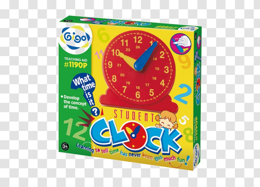 Clock Toy Time Garbage In, Out Game - Retail Transparent PNG