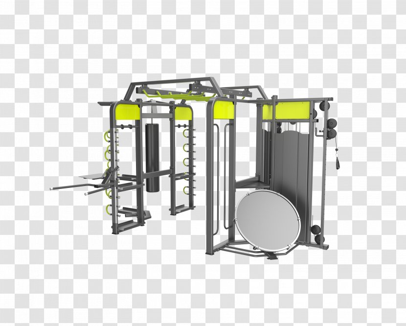 Weightlifting Machine Product Design Angle - Hardware - Gym Standee Transparent PNG
