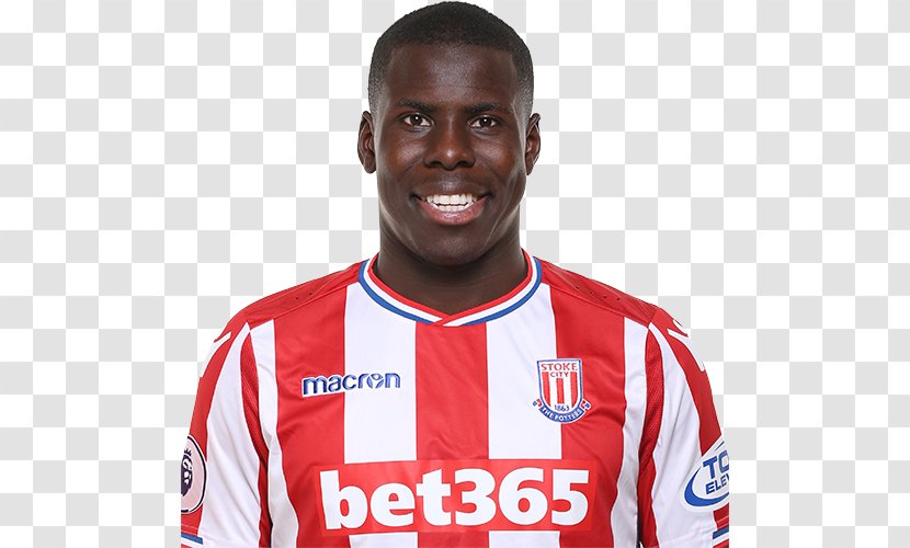 Kurt Zouma 2017–18 Stoke City F.C. Season Premier League Jersey - Football - Shirt Transparent PNG