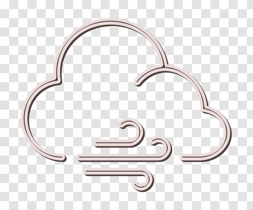 Cloud Icon - Text - Body Jewelry Silver Transparent PNG
