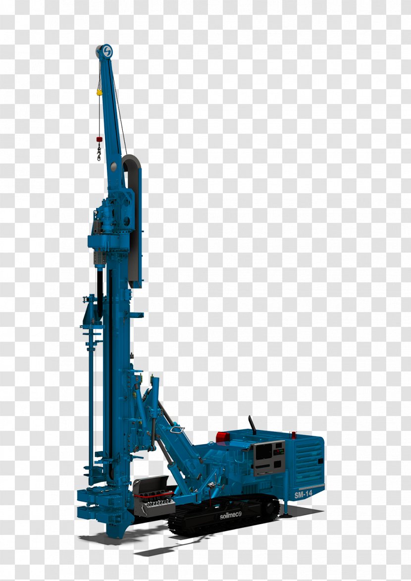 Drilling Rig Soilmec Hydraulics Caterpillar Inc. Machine - Inc - Hydraulic Machinery Transparent PNG