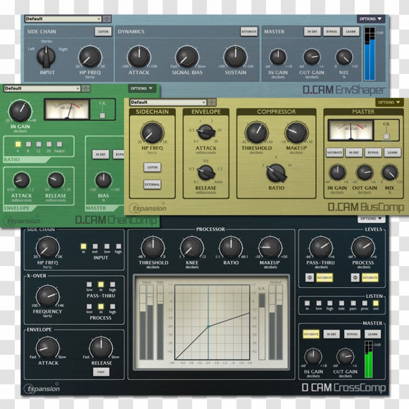 Dynamic Range Compression Plug-in Electronic Component Computer Software FXpansion - Hardware - Vel' D'hiv Roundup Transparent PNG