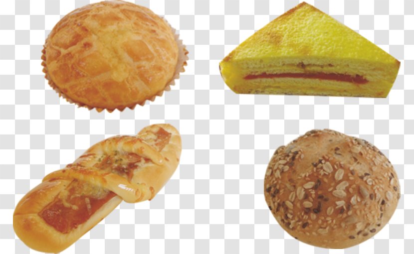 Pineapple Bun Ham Bxe1nh Mxec Pan De Jamxf3n Bread - Food - Breads Transparent PNG