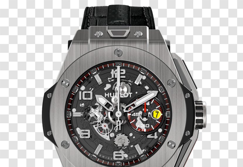 Hublot King Power Watch Chronograph Breitling SA - Titanium Transparent PNG
