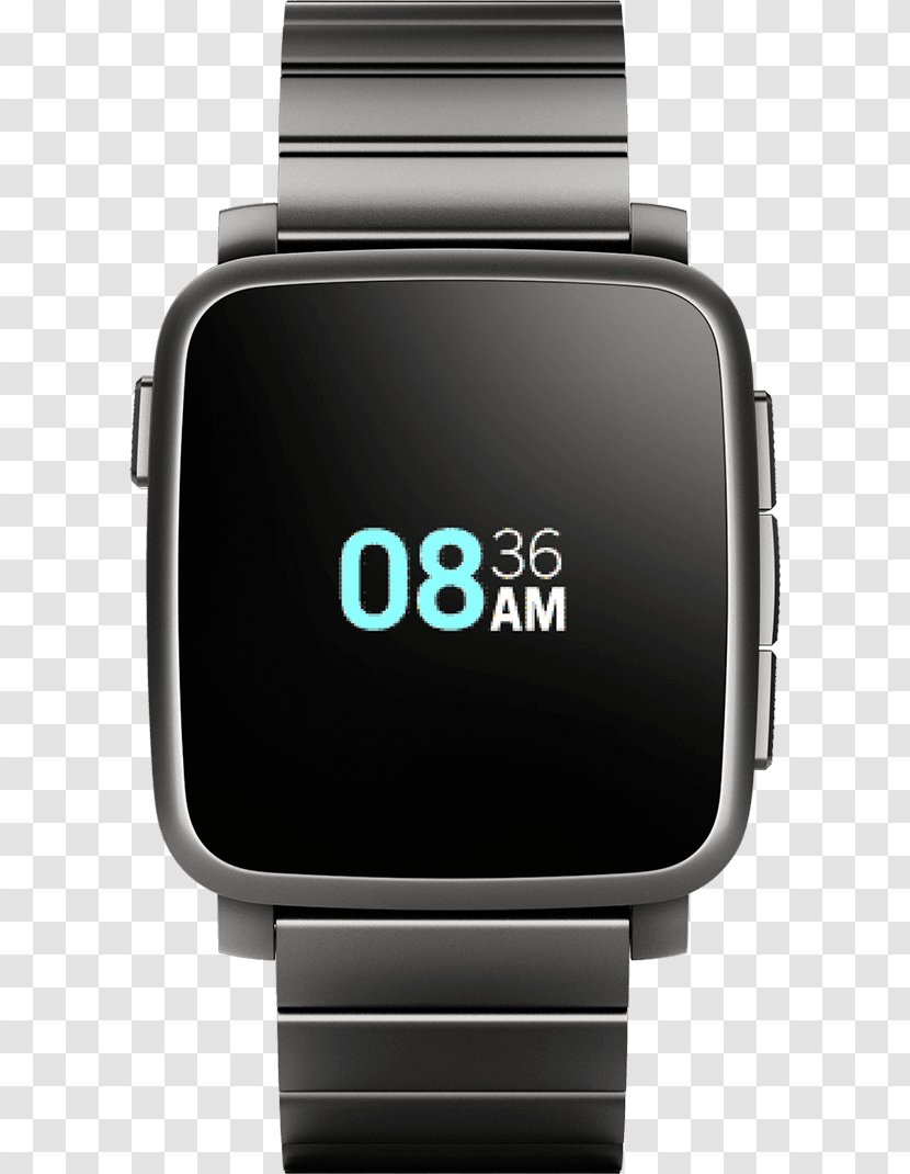 Pebble Time Steel Amazon.com Smartwatch - Apple Watch Transparent PNG