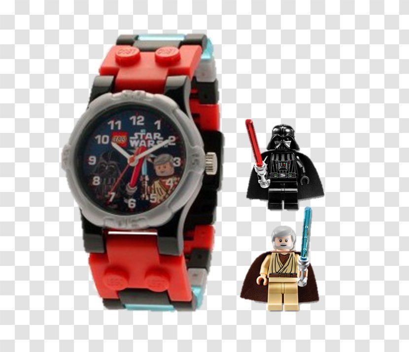 LEGO Anakin Skywalker Obi-Wan Kenobi Darth Maul Watch - Star Wars Transparent PNG