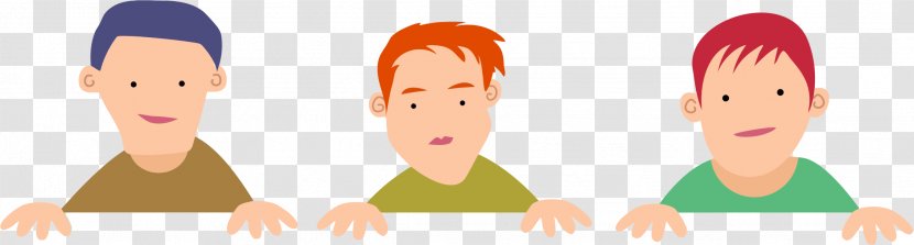 Cartoon Boy Clip Art - Frame - Boys Transparent PNG