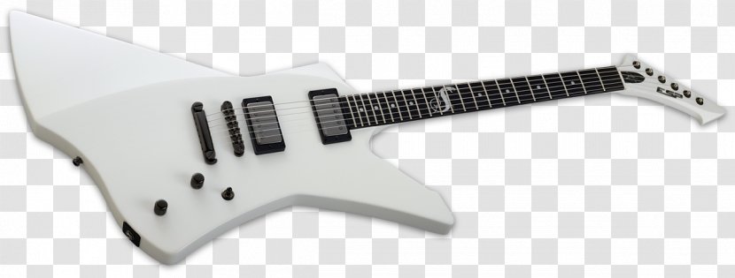 ESP James Hetfield Signature Snakebyte Electric Guitar Gibson Explorer Guitars - Musical Instrument Accessory Transparent PNG