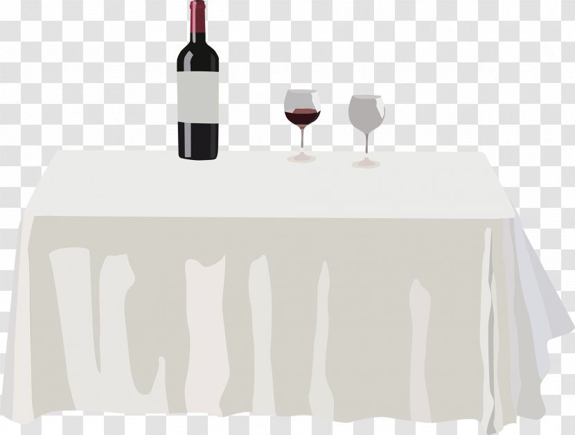 Rectangle Tablecloth Product Design - Table - Banquet Illustration Transparent PNG