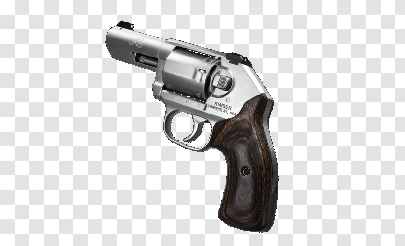 Weapon Revolver Kimber Manufacturing Firearm .357 Magnum - Heart - White Dot Transparent PNG