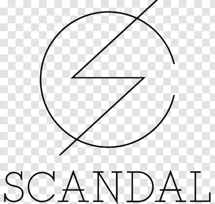 Scandal Logo Japanese Rock Symbol Musical Ensemble - Monochrome Transparent PNG